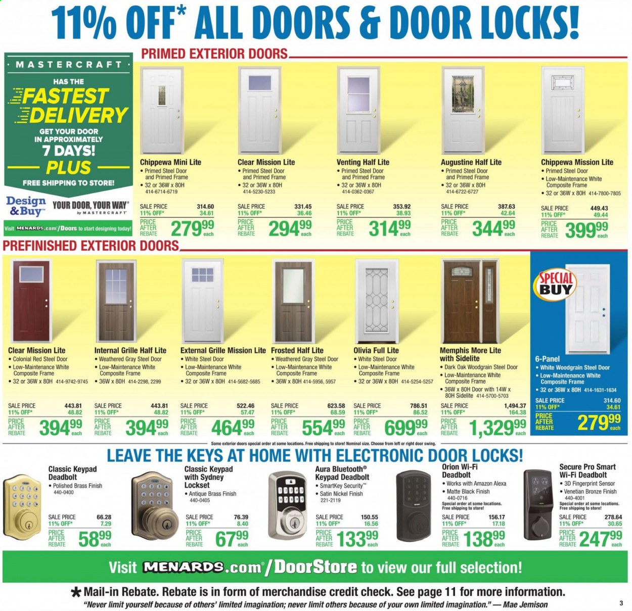 Menards ad - 08/26/2021 - 09/08/2021. Page 3