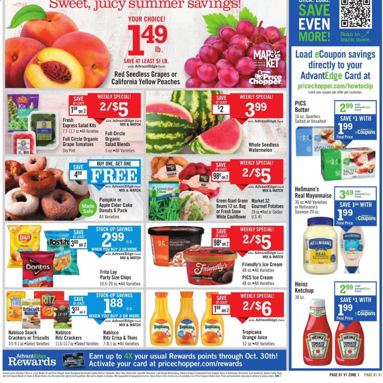 Price Chopper ad - 08/29/2021 - 09/04/2021. Page 1