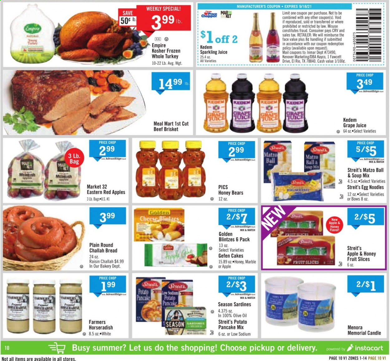 Price Chopper ad - 08/29/2021 - 09/04/2021. Page 10