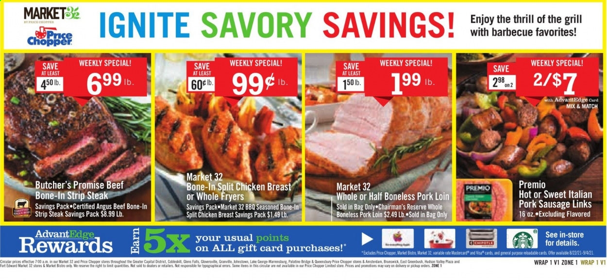 Price Chopper ad - 08/29/2021 - 09/04/2021. Page 17