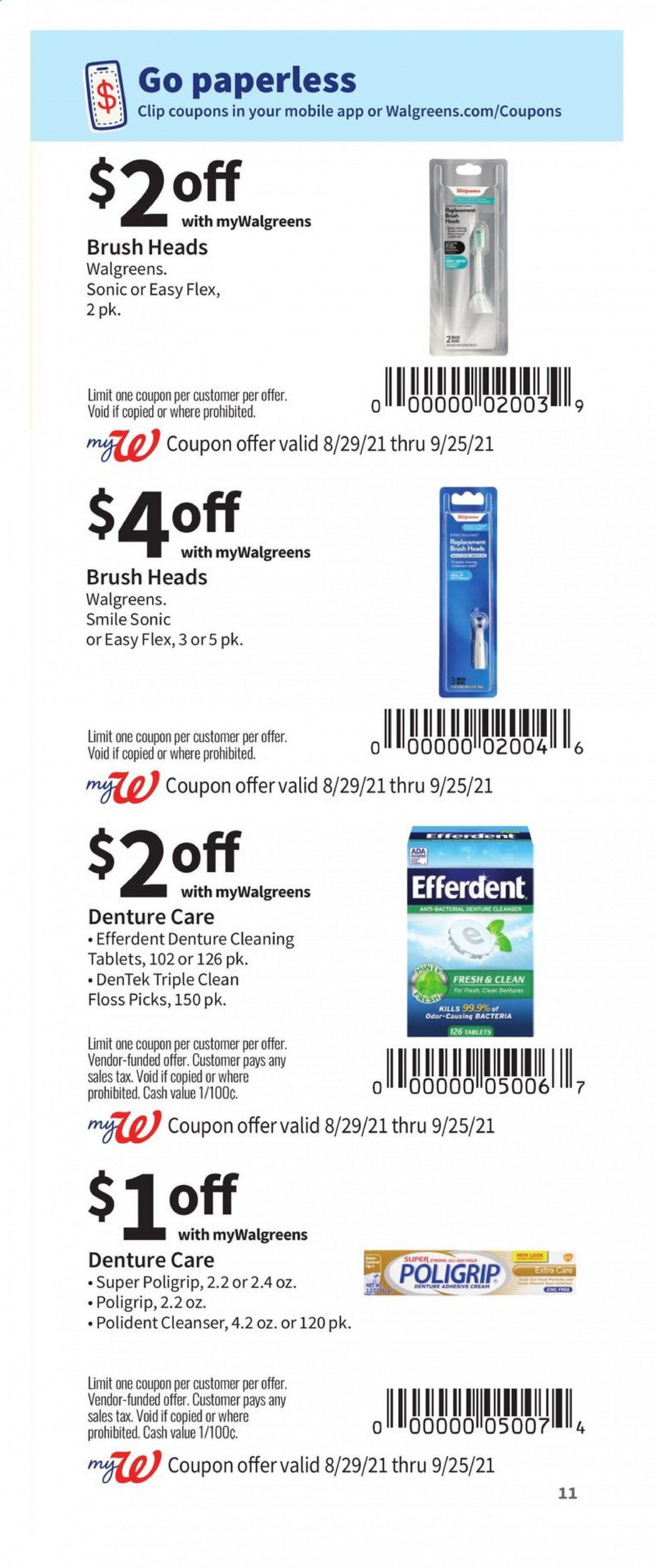 Walgreens ad - 08/29/2021 - 09/25/2021. Page 11