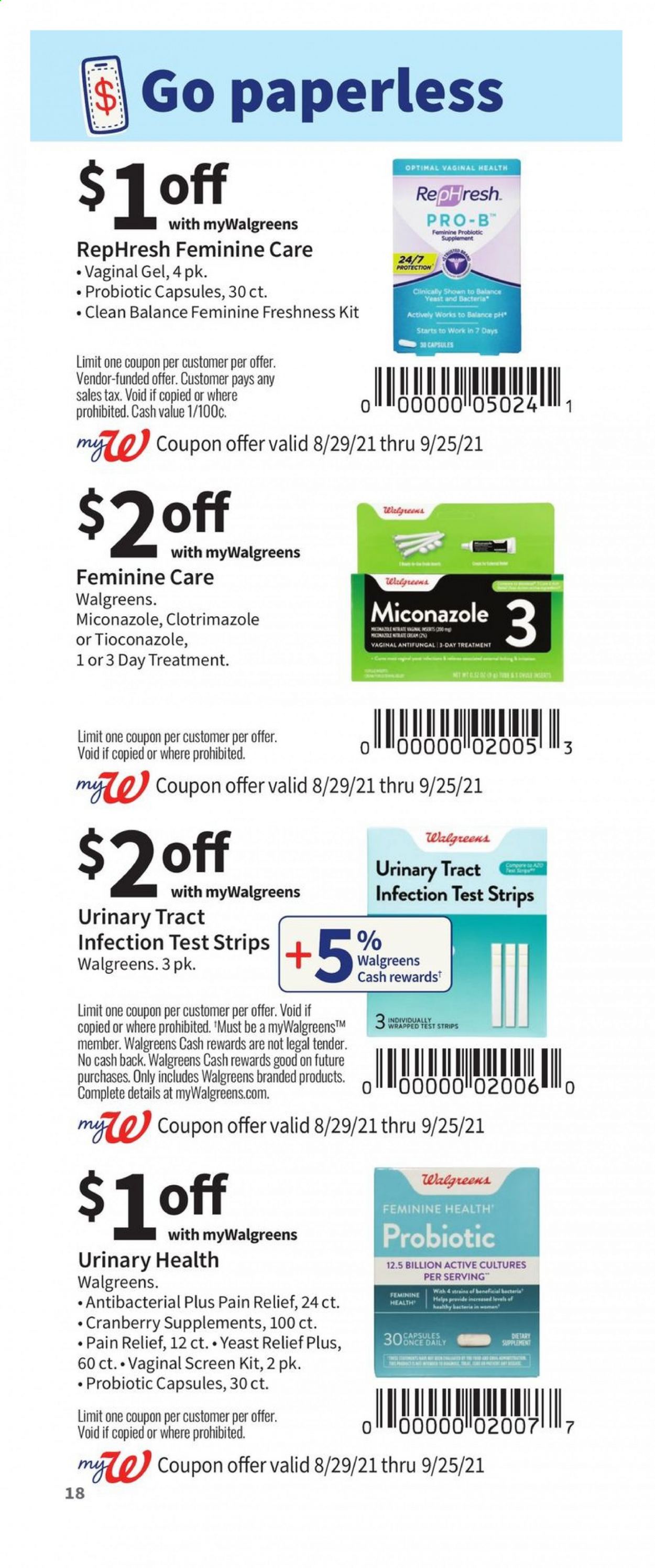 Walgreens ad - 08/29/2021 - 09/25/2021. Page 18