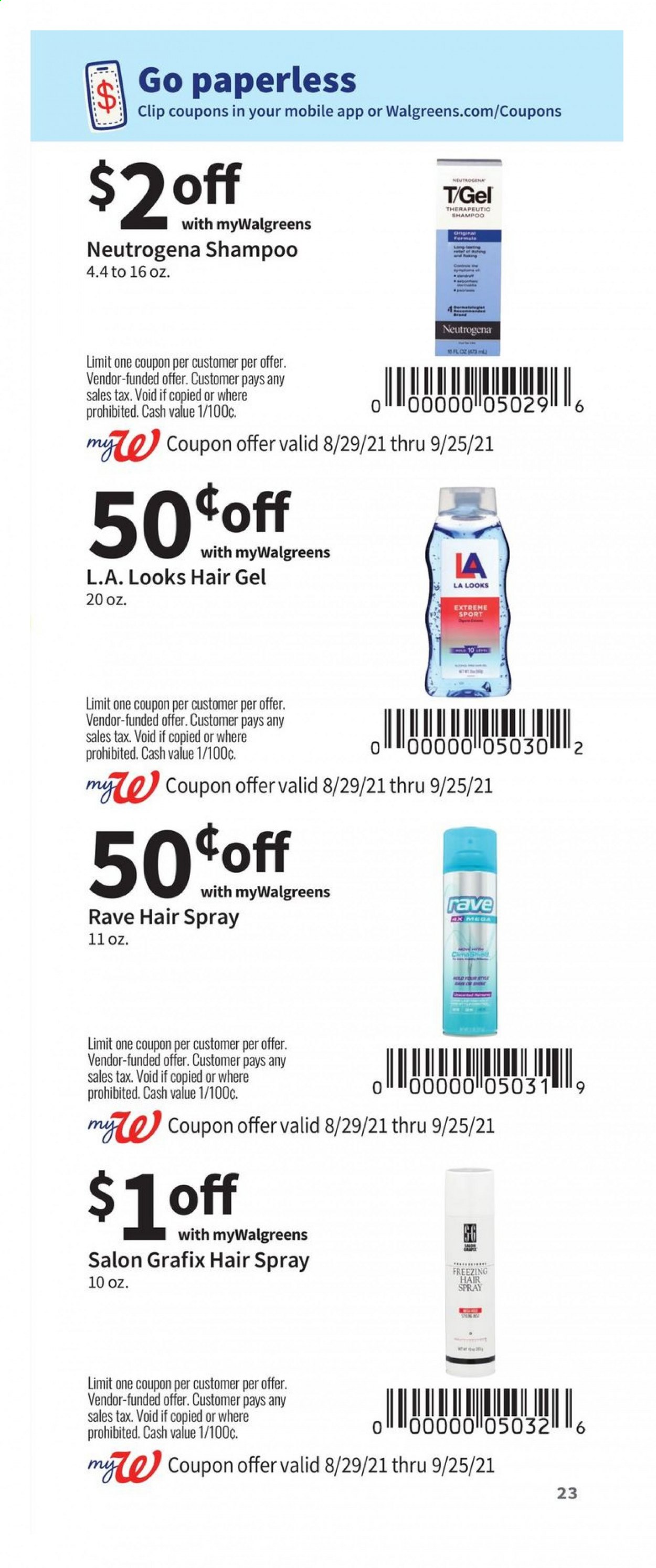 Walgreens ad - 08/29/2021 - 09/25/2021. Page 23