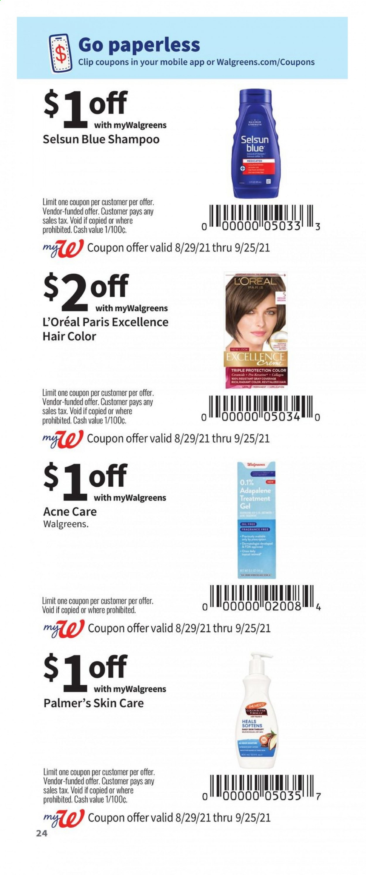 Walgreens ad - 08/29/2021 - 09/25/2021. Page 24
