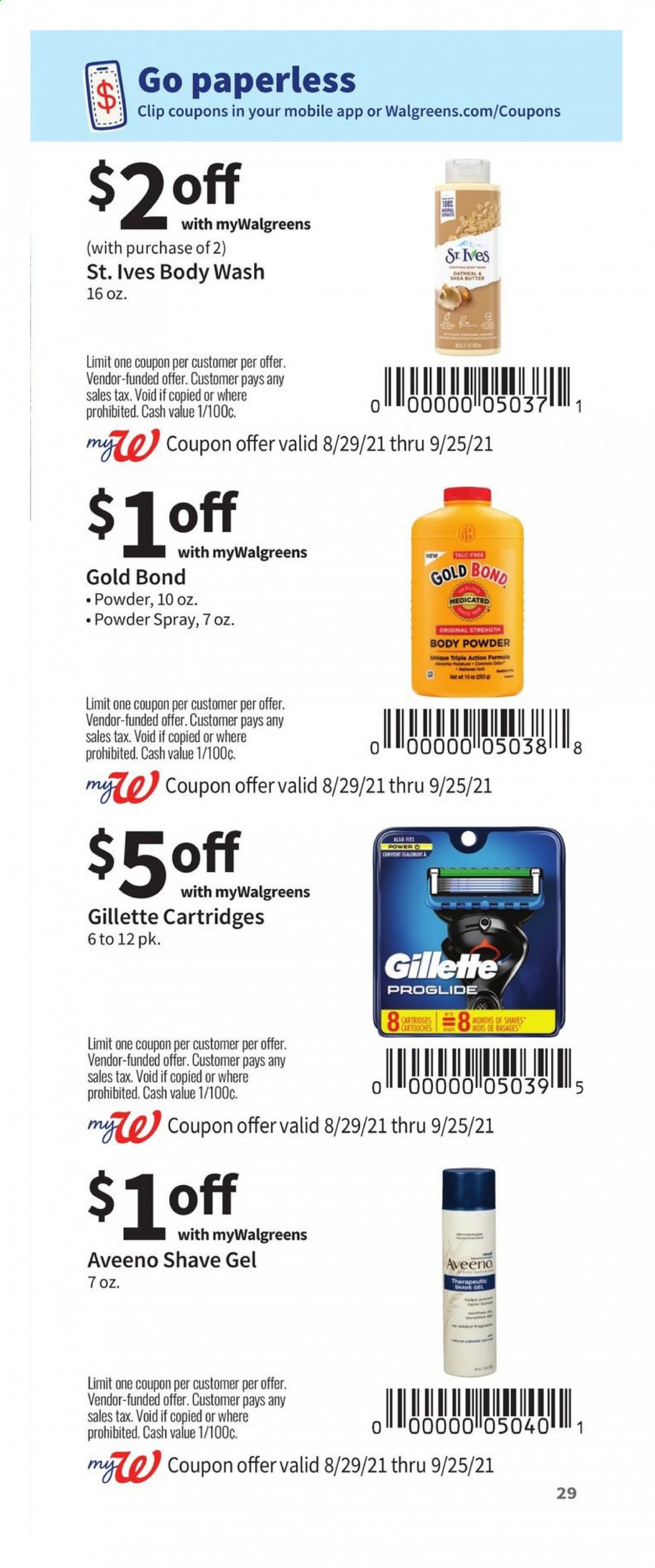 Walgreens ad - 08/29/2021 - 09/25/2021. Page 29