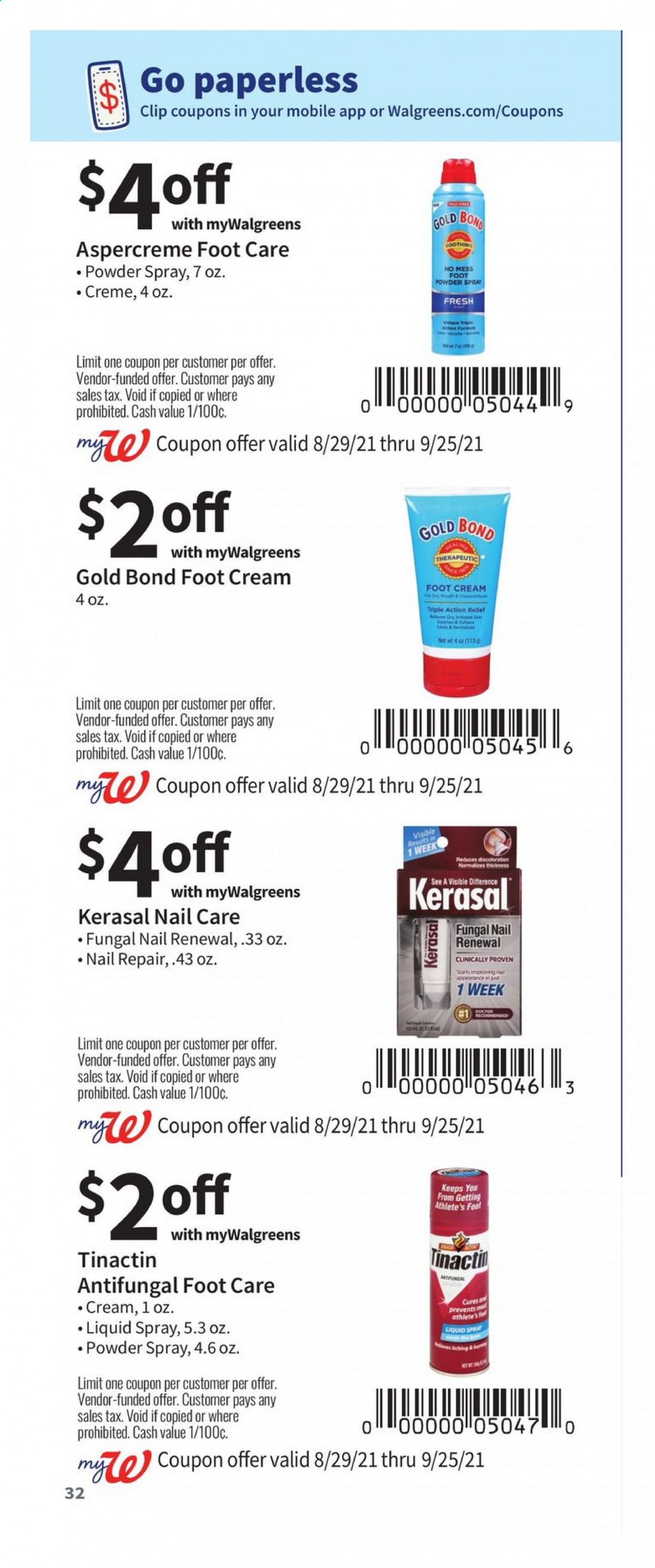 Walgreens ad - 08/29/2021 - 09/25/2021. Page 32