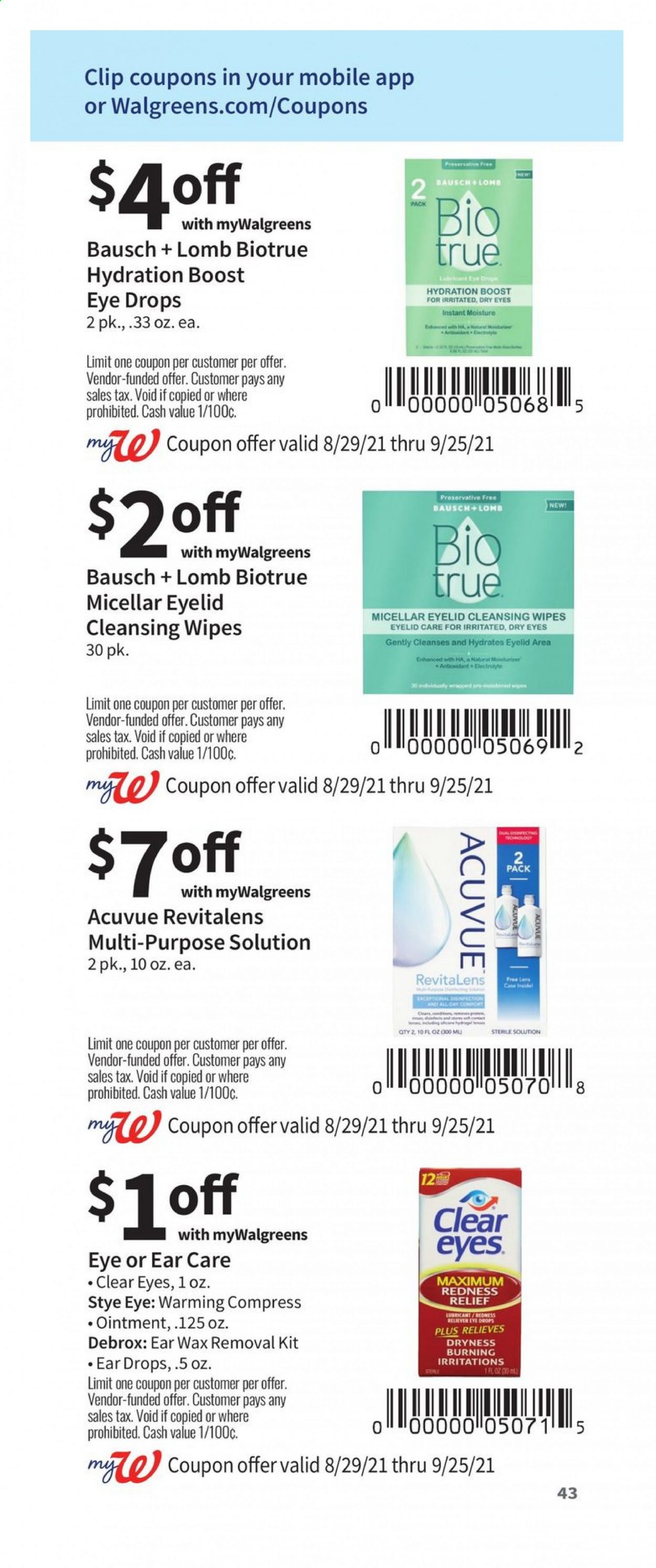 Walgreens ad - 08/29/2021 - 09/25/2021. Page 43