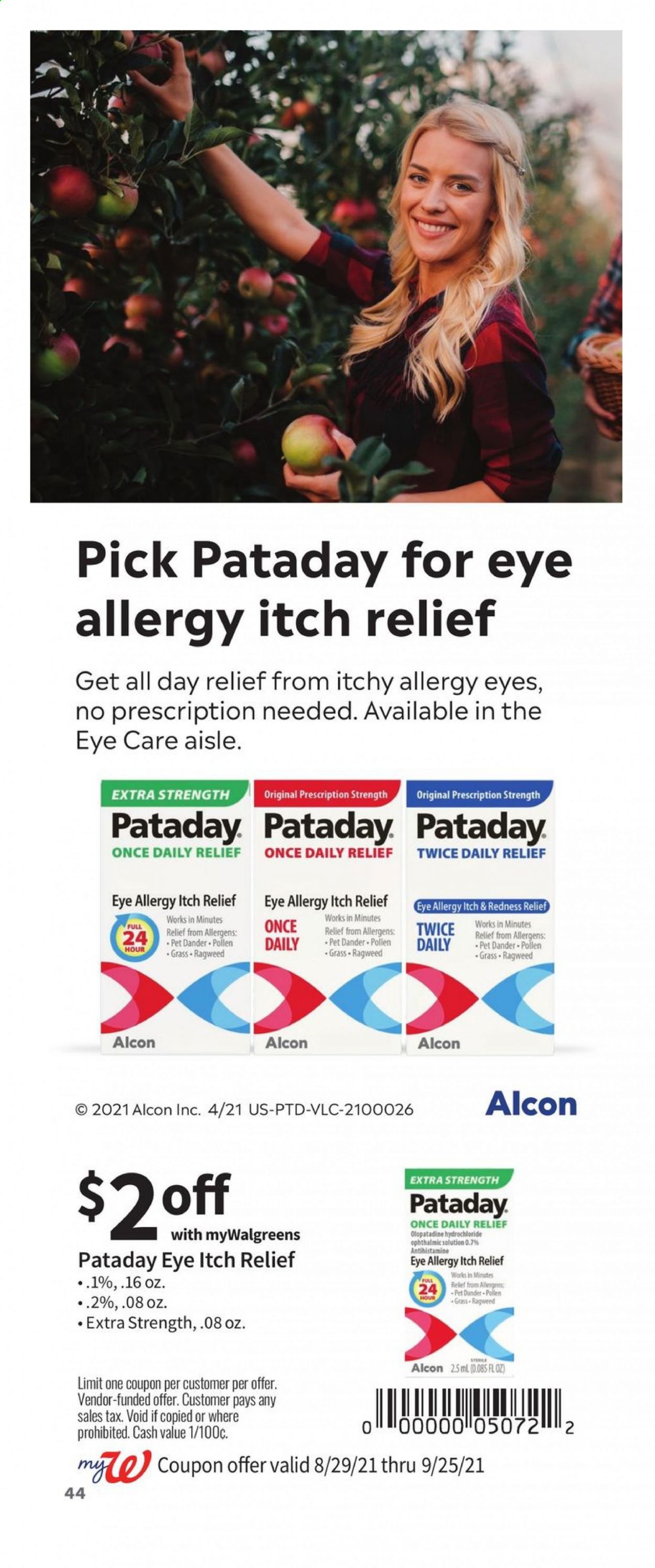 Walgreens ad - 08/29/2021 - 09/25/2021. Page 44