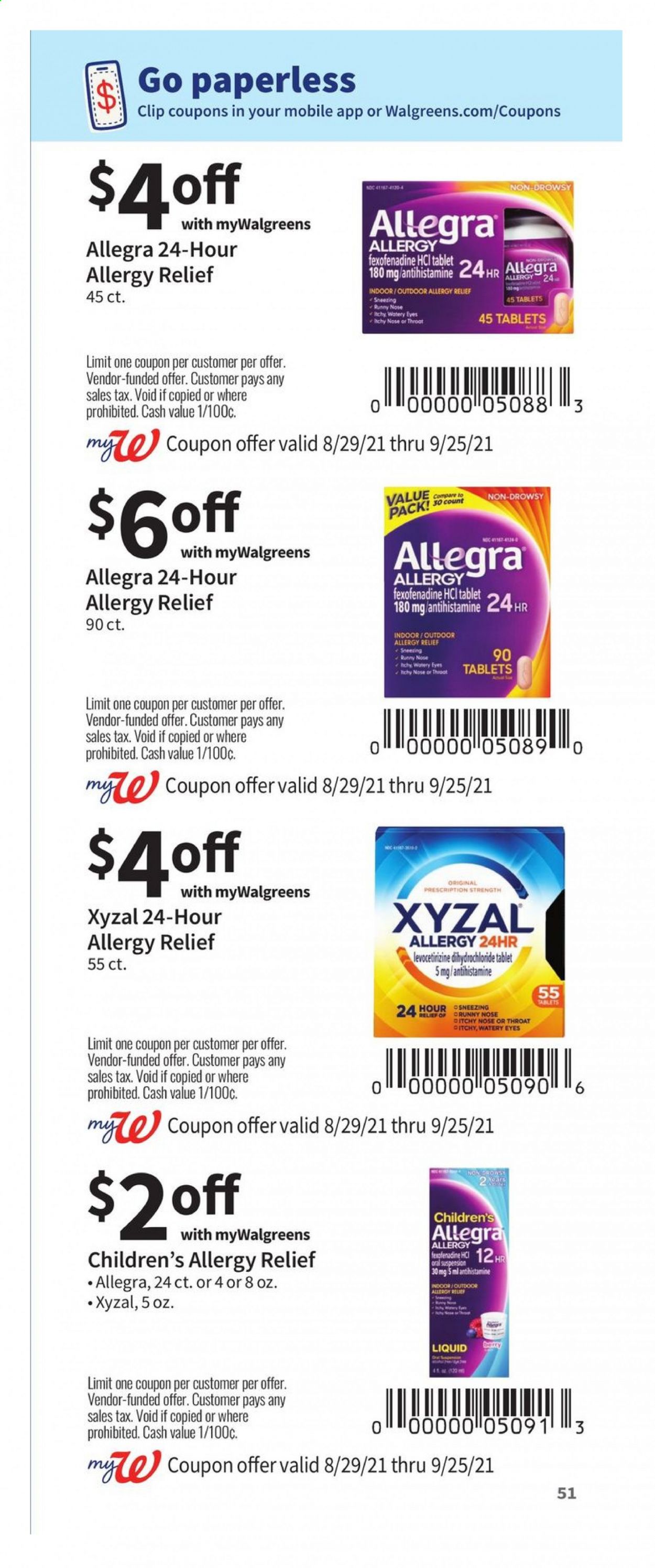 Walgreens ad - 08/29/2021 - 09/25/2021. Page 51