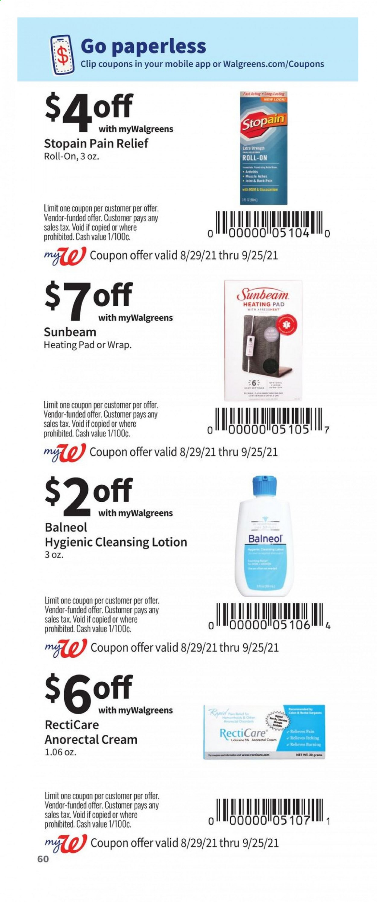 Walgreens ad - 08/29/2021 - 09/25/2021. Page 60