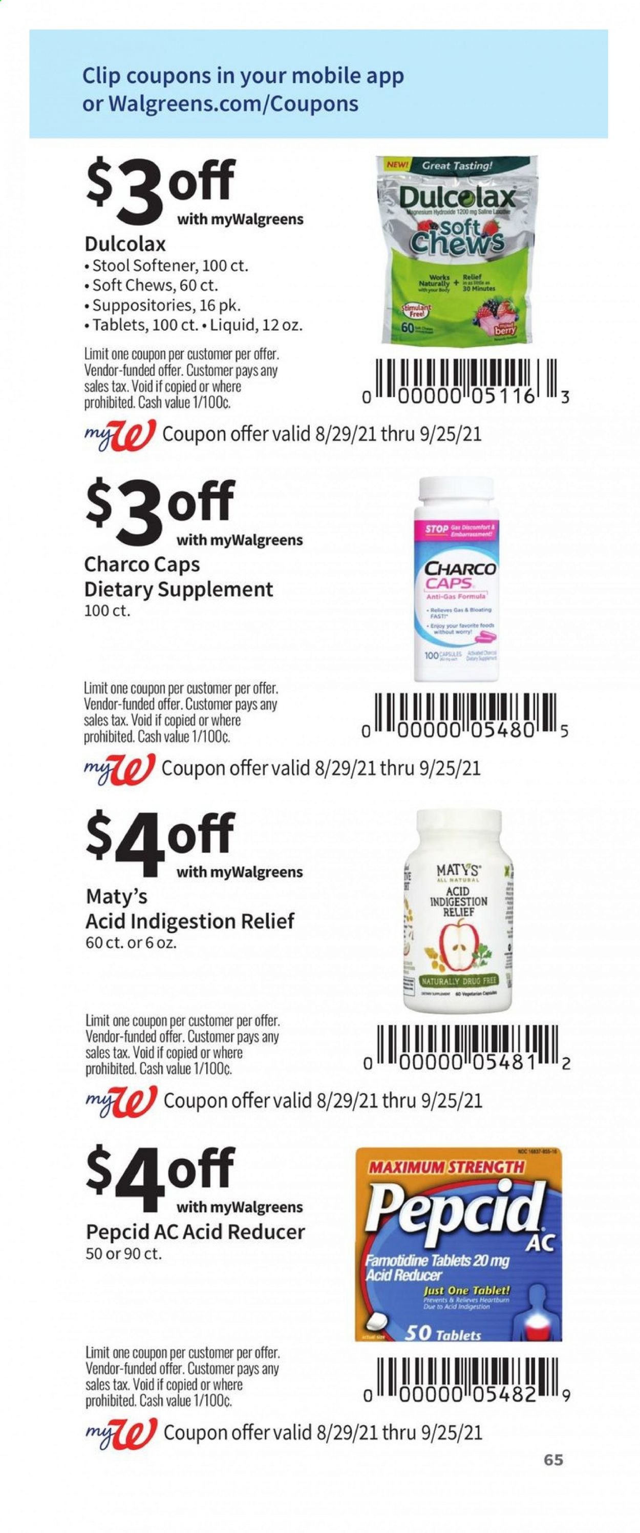 Walgreens ad - 08/29/2021 - 09/25/2021. Page 65
