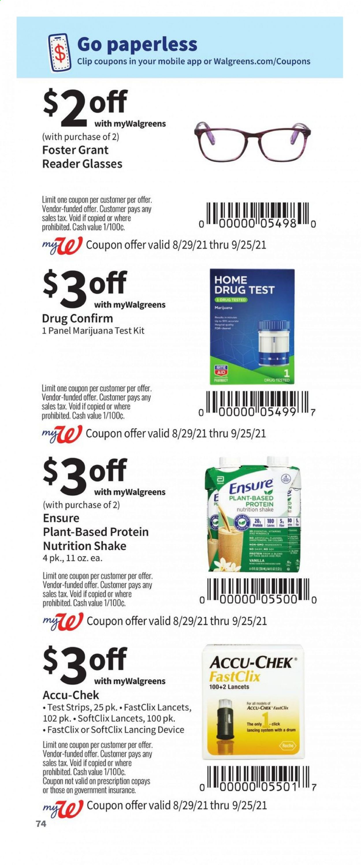 Walgreens ad - 08/29/2021 - 09/25/2021. Page 74
