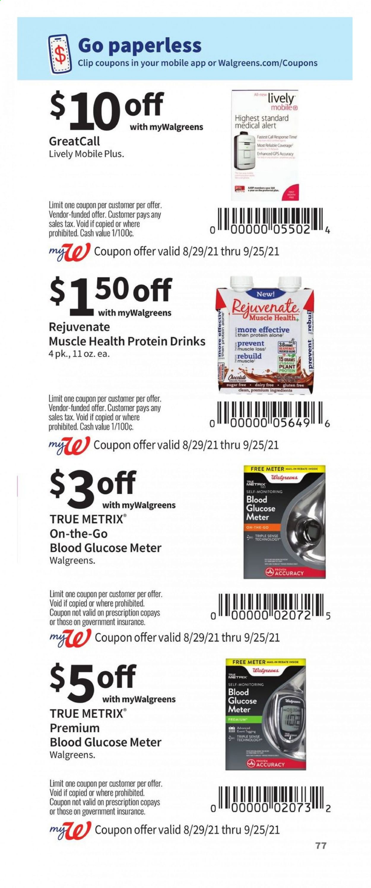 Walgreens ad - 08/29/2021 - 09/25/2021. Page 77