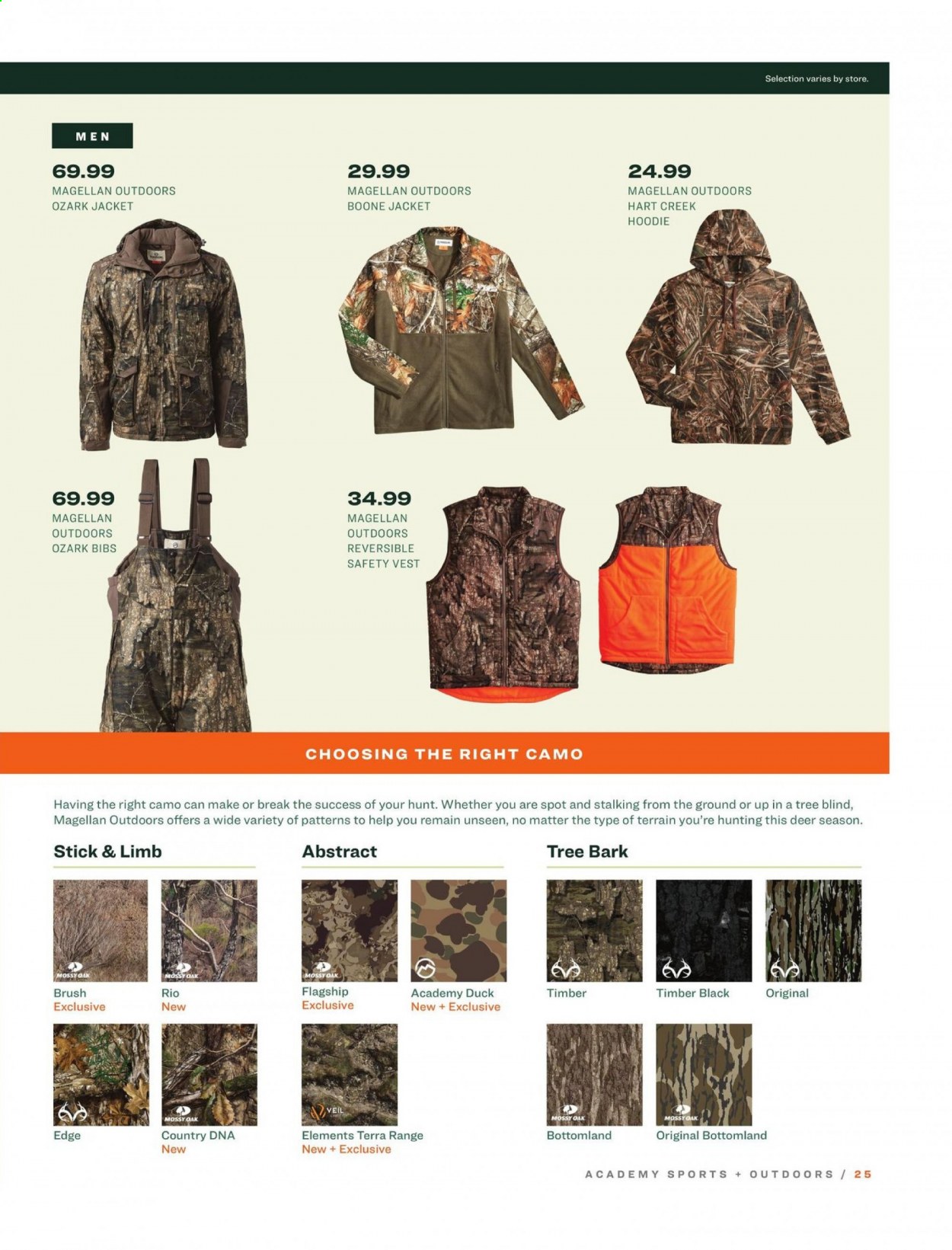 thumbnail - Academy Sports + Outdoors Flyer - 08/30/2021 - 10/06/2021 - Sales products - jacket, vest, hoodie, Magellan. Page 21.