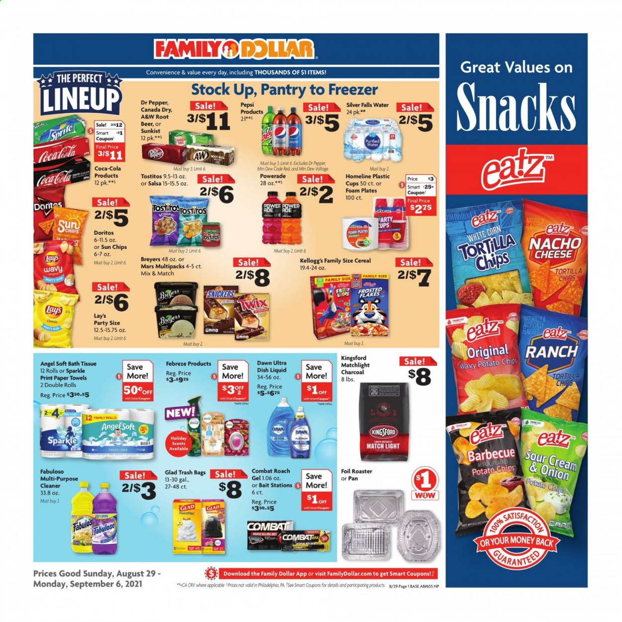 Family Dollar ad - 08/29/2021 - 09/06/2021. Page 1