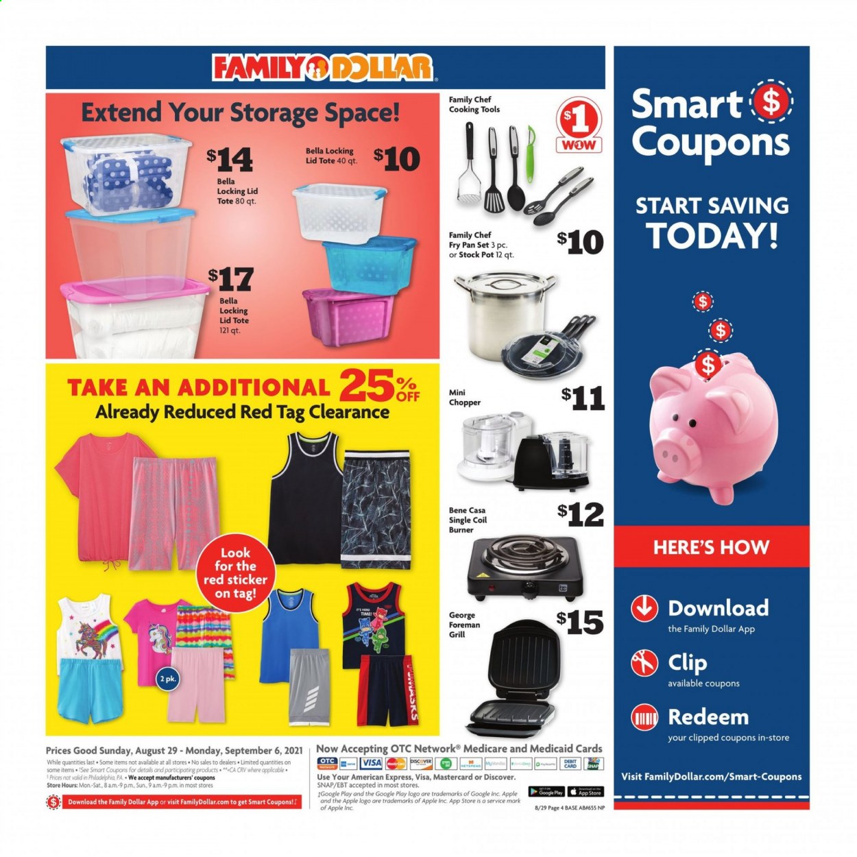 Family Dollar ad - 08/29/2021 - 09/06/2021. Page 11