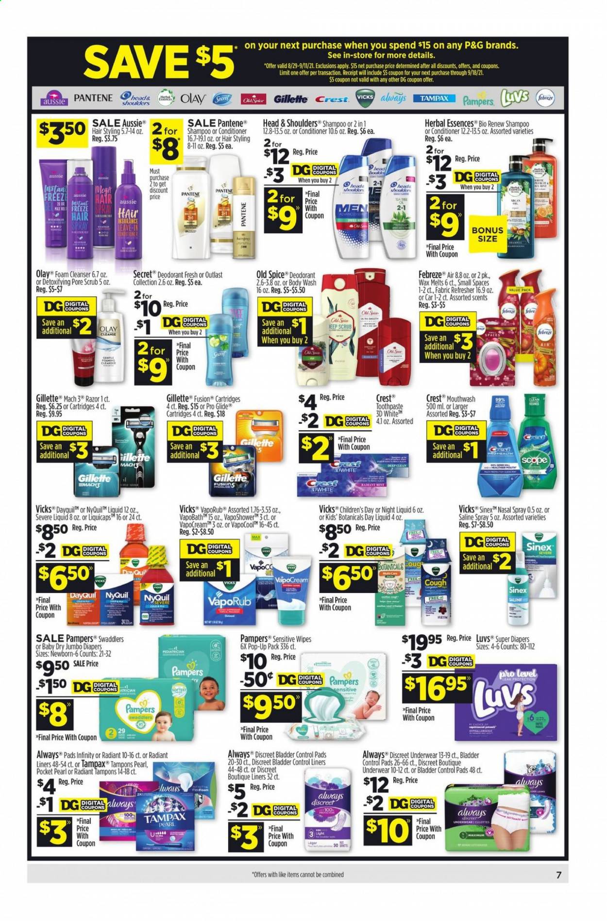 Dollar General ad - 08/29/2021 - 09/04/2021. Page 6