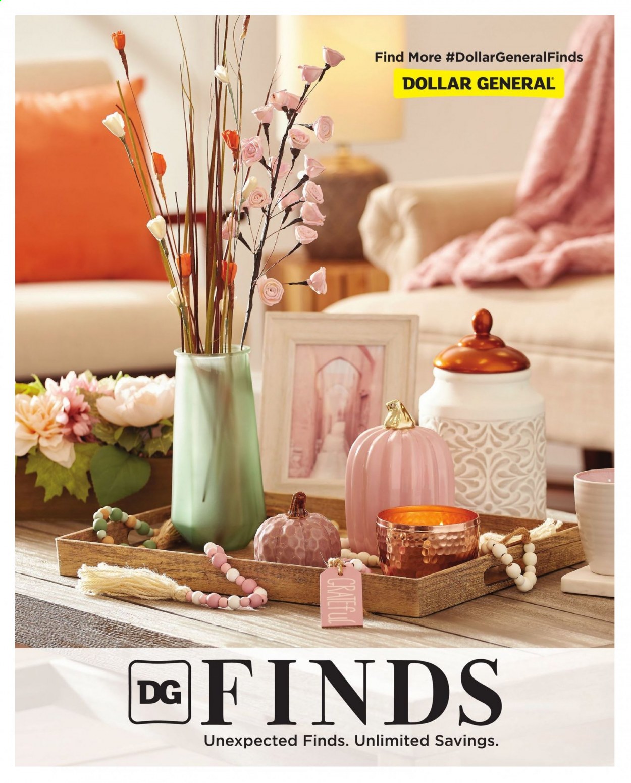 Dollar General ad - 08/29/2021 - 10/31/2021. Page 1