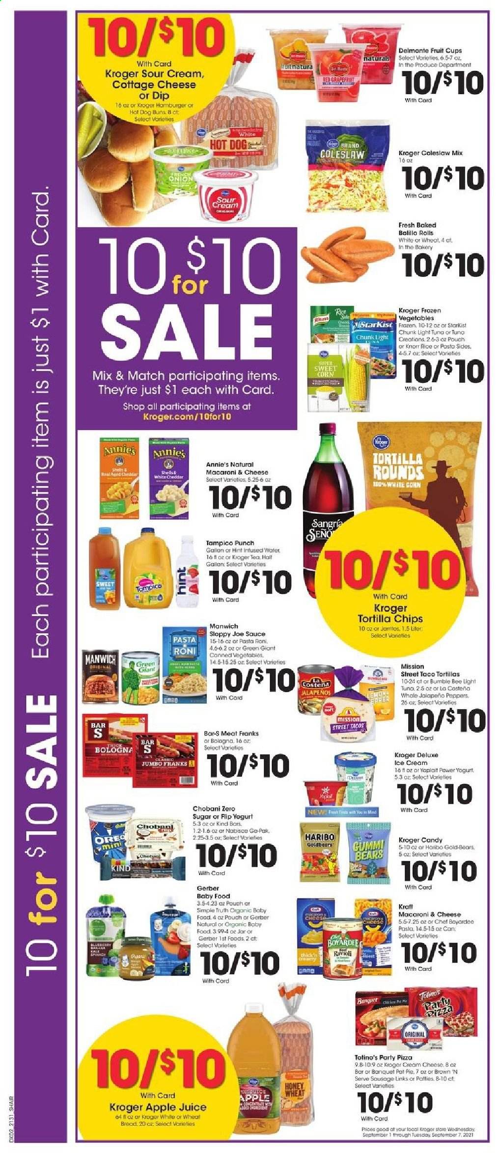 Kroger ad - 09/01/2021 - 09/07/2021. Page 3