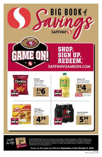 Safeway Flyer - 09.01.2021 - 10.05.2021.