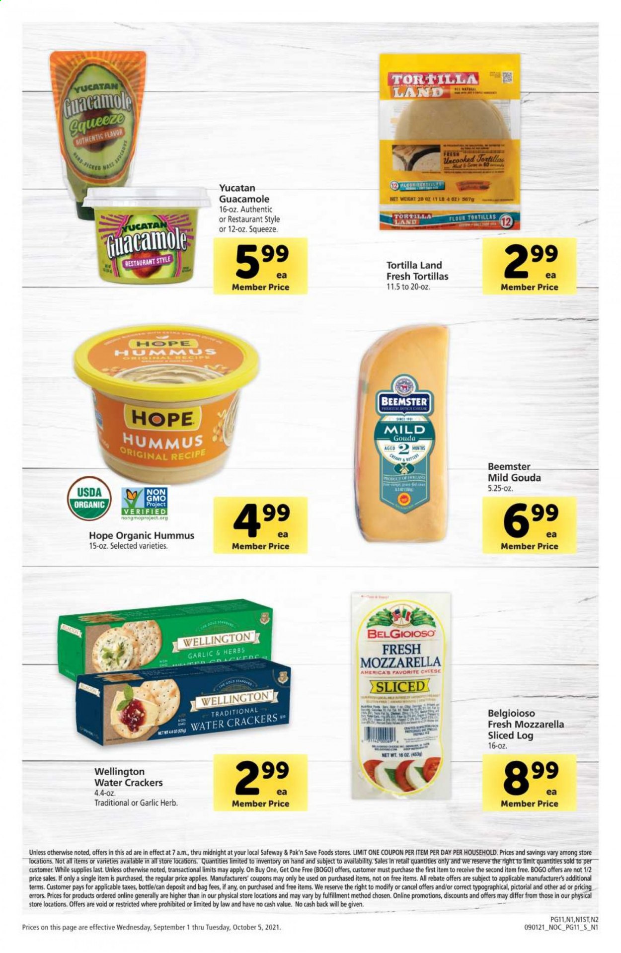 Safeway ad - 09/01/2021 - 10/05/2021. Page 11