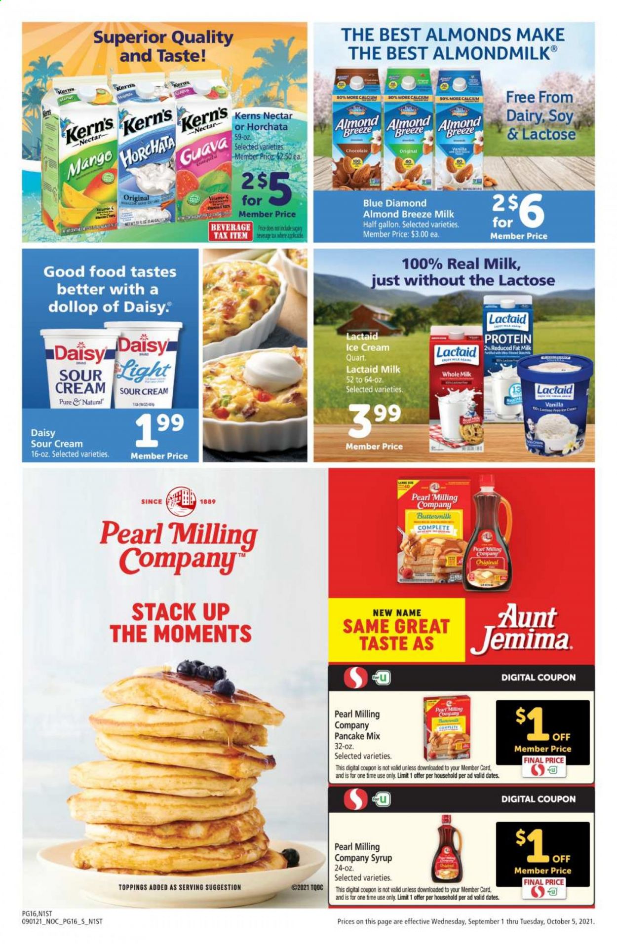 Safeway ad - 09/01/2021 - 10/05/2021. Page 16