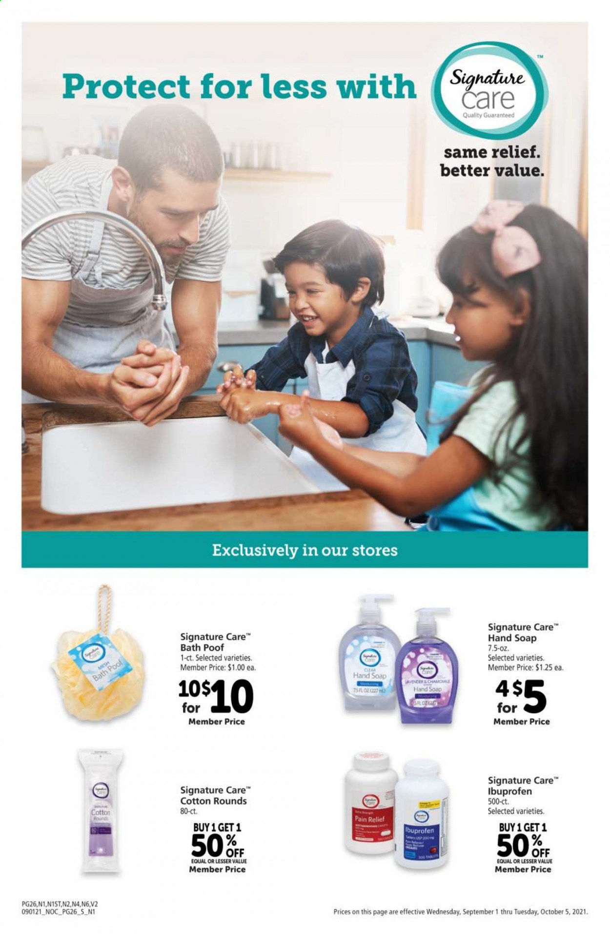 Safeway ad - 09/01/2021 - 10/05/2021. Page 26