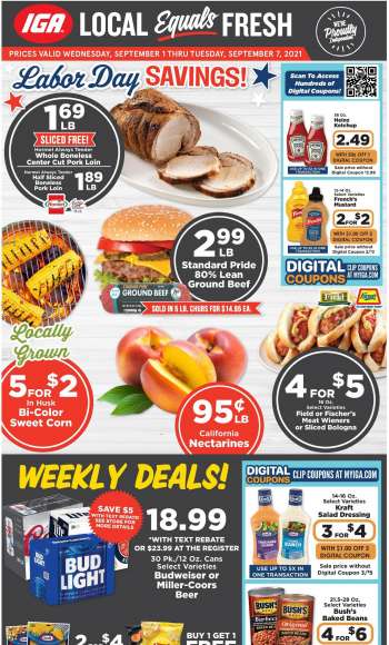 IGA Flyer - 09.01.2021 - 09.07.2021.