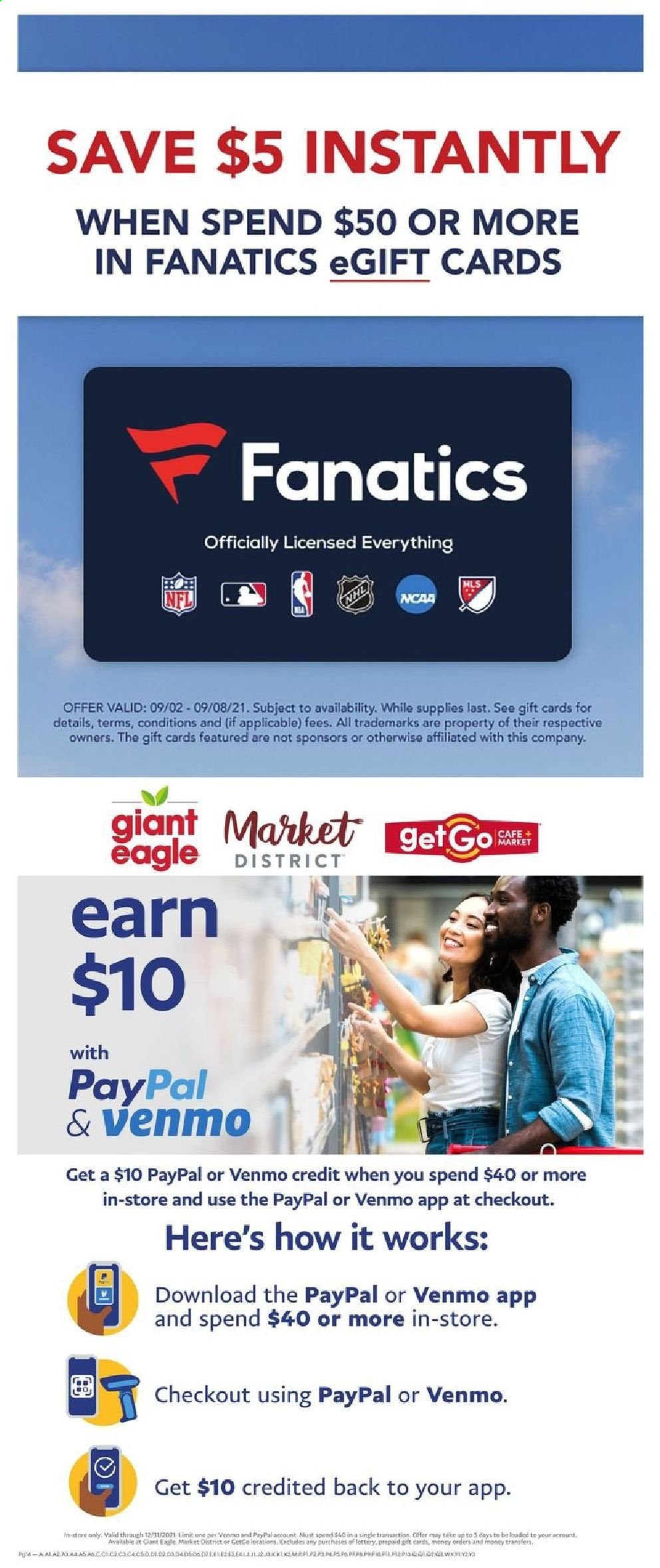 Giant Eagle ad - 09/02/2021 - 09/08/2021. Page 12