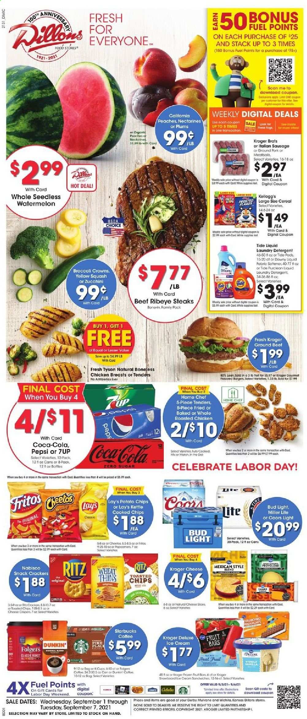 Dillons ad - 09/01/2021 - 09/07/2021. Page 1