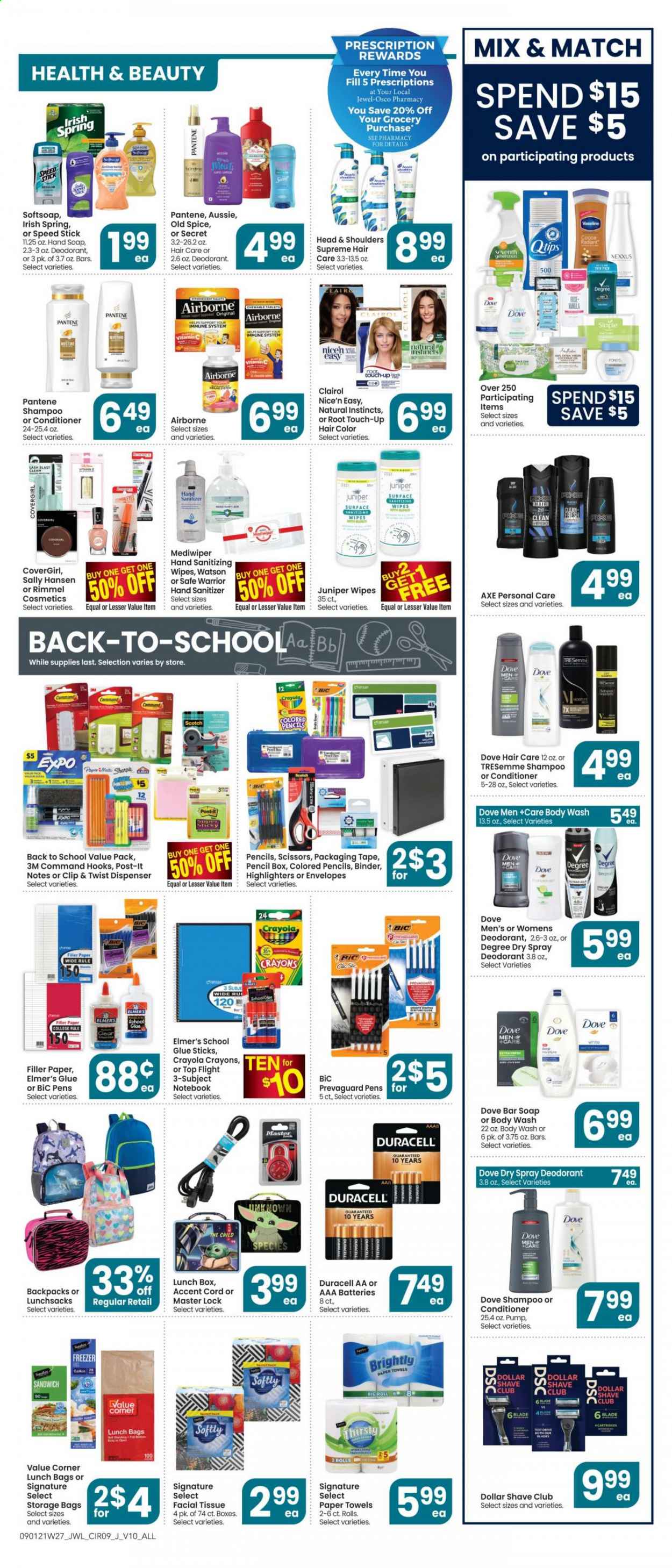 Jewel Osco ad - 09/01/2021 - 09/07/2021. Page 9