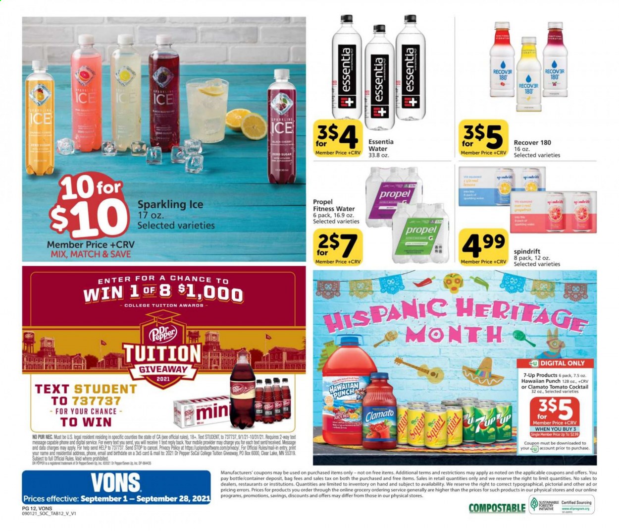 Vons ad - 09/01/2021 - 09/28/2021. Page 12