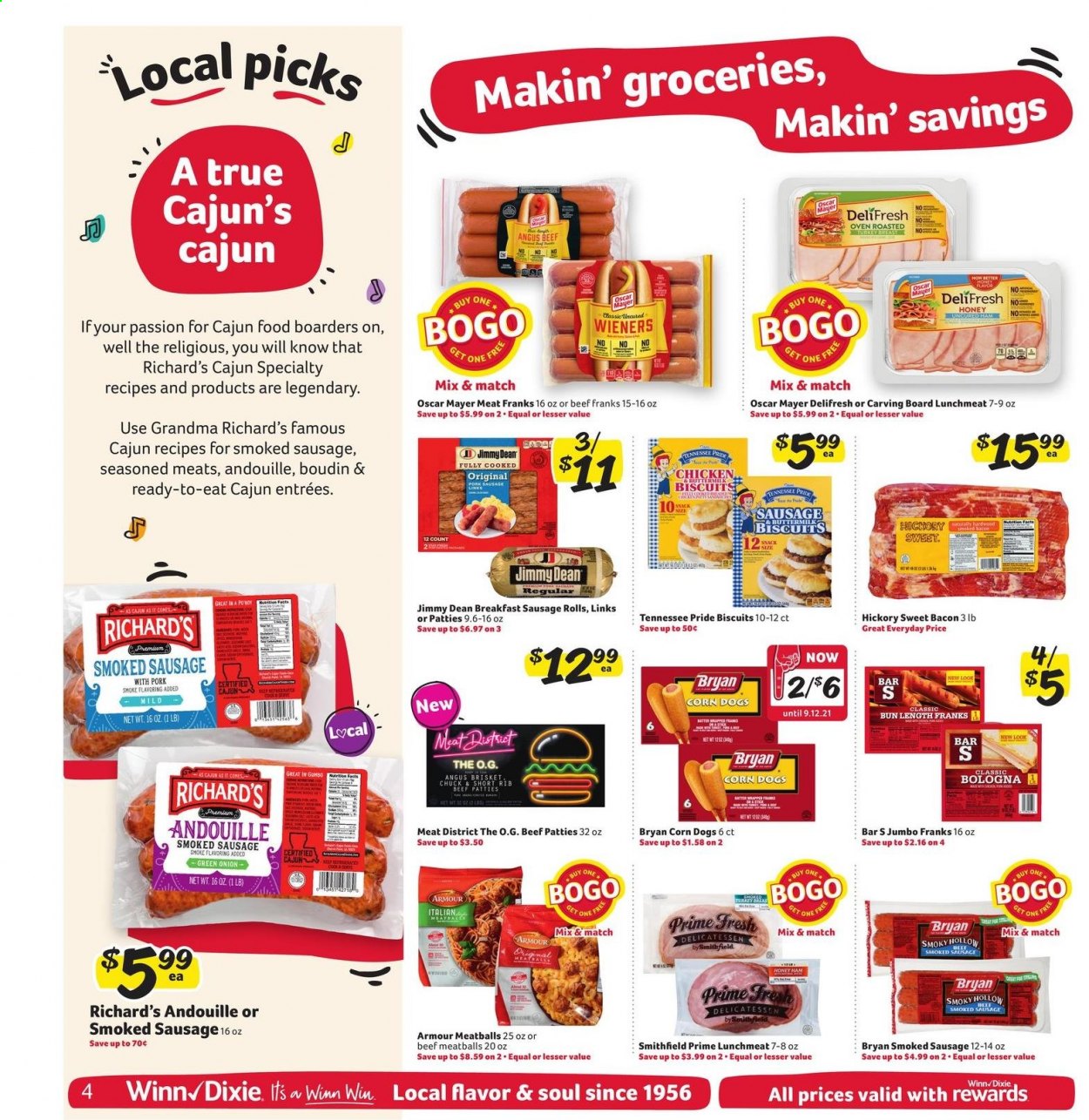 Winn Dixie ad - 09/01/2021 - 09/07/2021. Page 4