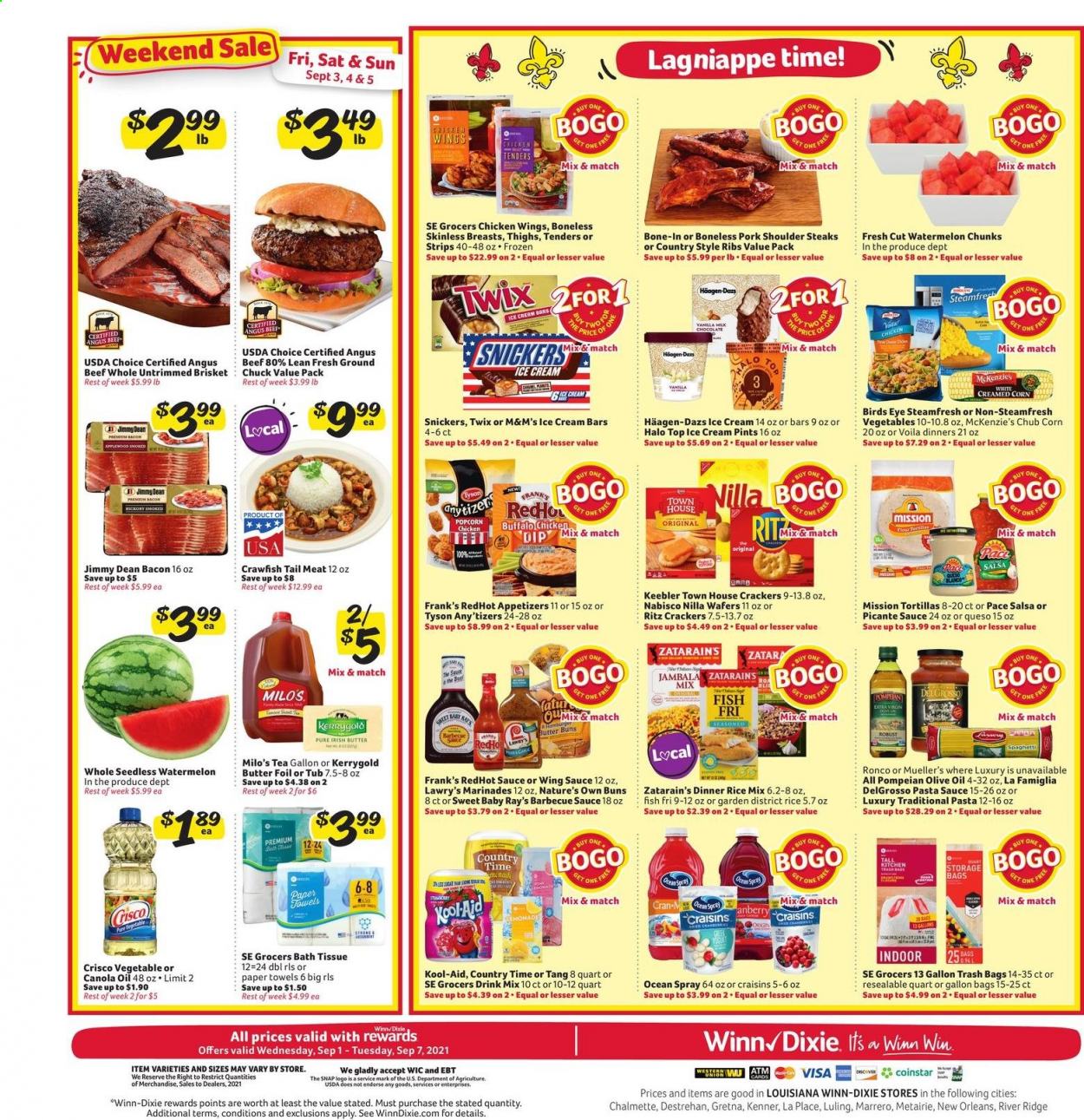 Winn Dixie ad - 09/01/2021 - 09/07/2021. Page 20