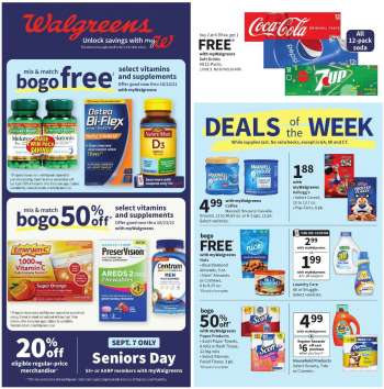 Walgreens Flyer - 09.05.2021 - 09.11.2021.