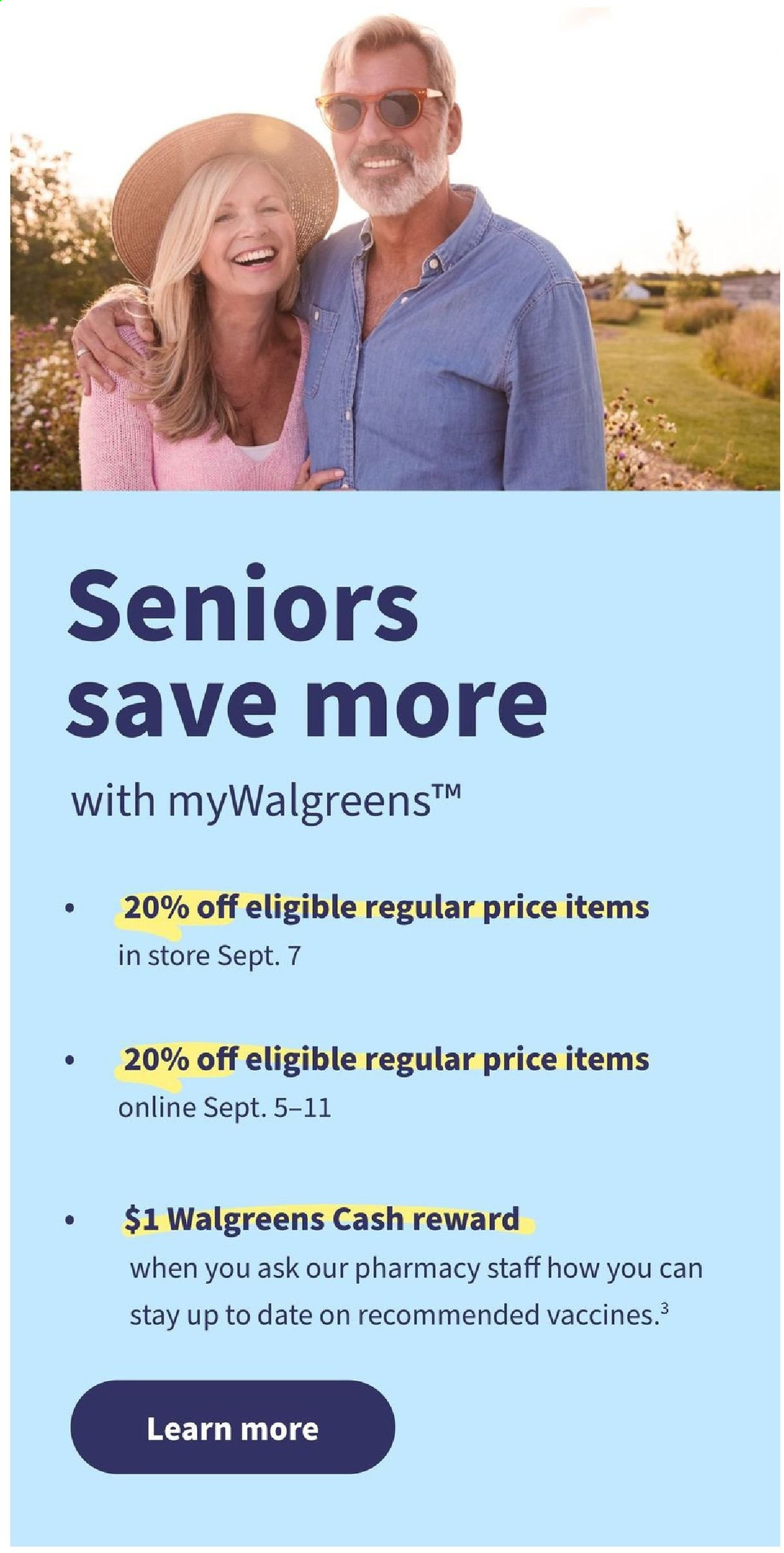Walgreens ad - 09/05/2021 - 09/11/2021. Page 20