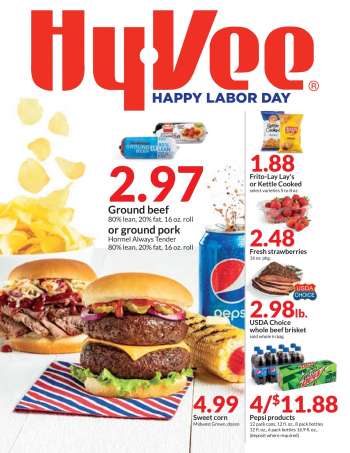 Hy-Vee Flyer - 09.01.2021 - 09.07.2021.