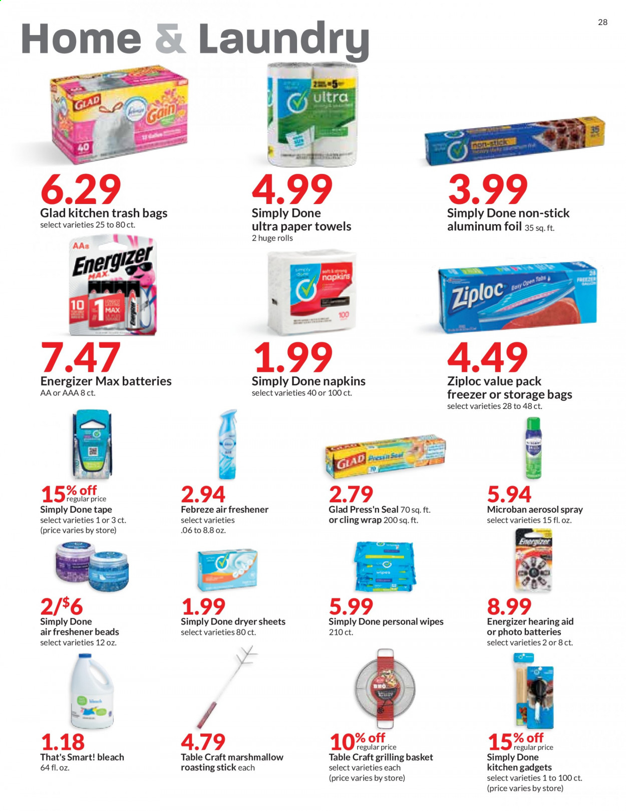 Hy-Vee ad - 09/01/2021 - 09/07/2021. Page 28