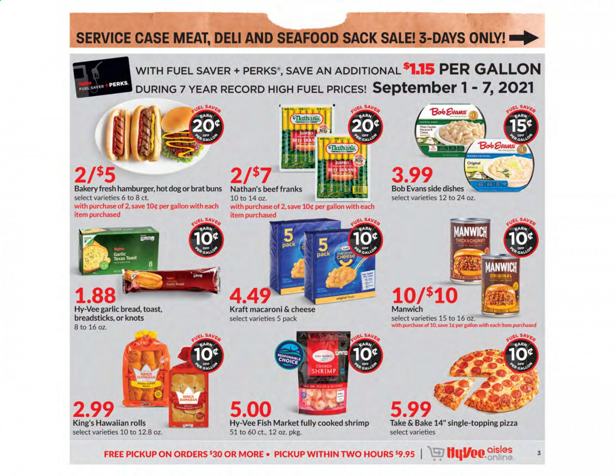 Hy-Vee ad - 09/01/2021 - 09/28/2021. Page 3