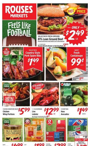 Rouses Markets Flyer - 09.01.2021 - 09.08.2021.