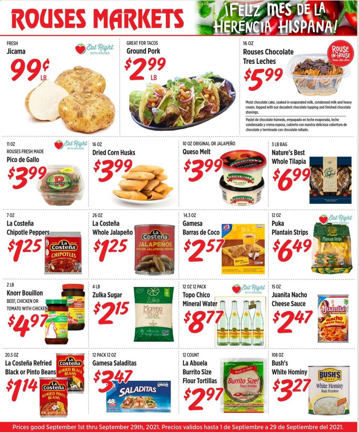 Rouses Markets ad - 09/01/2021 - 09/29/2021. Page 1