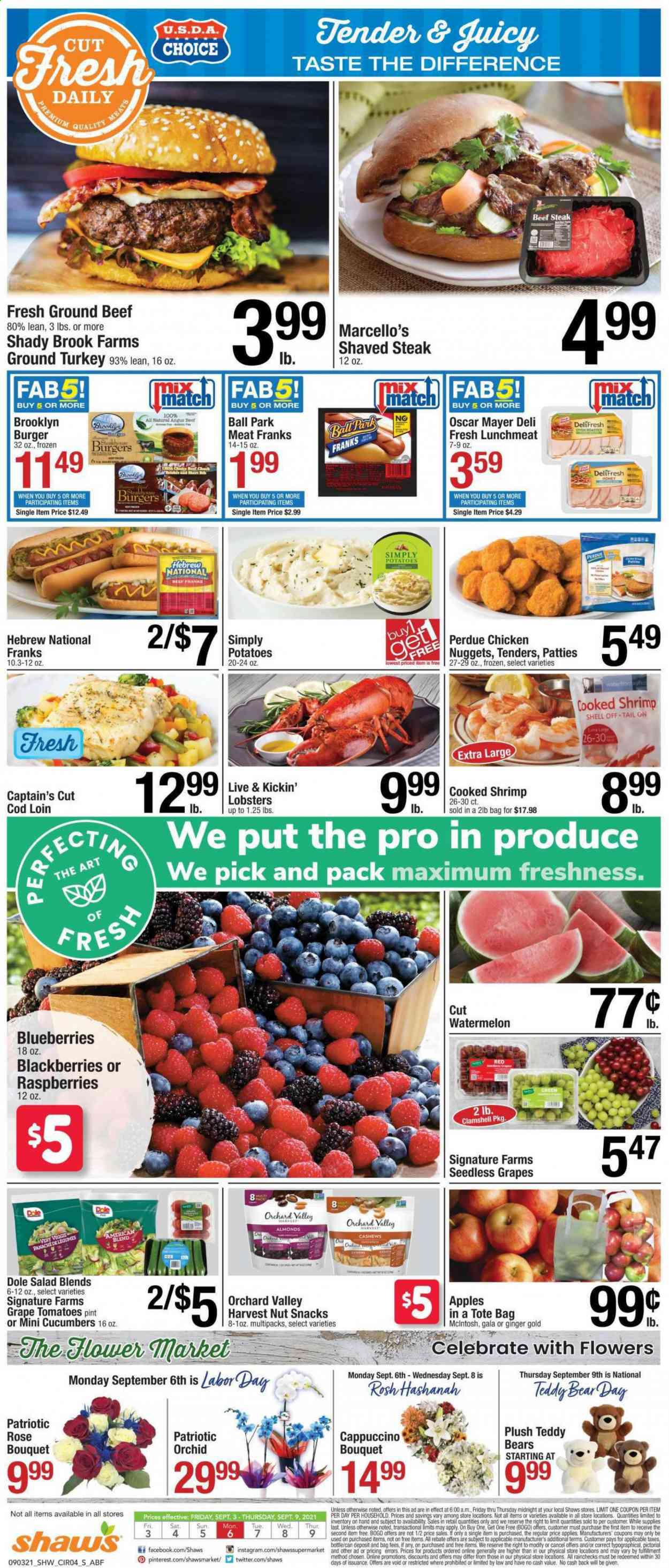 Shaw’s ad - 09/03/2021 - 09/09/2021. Page 4