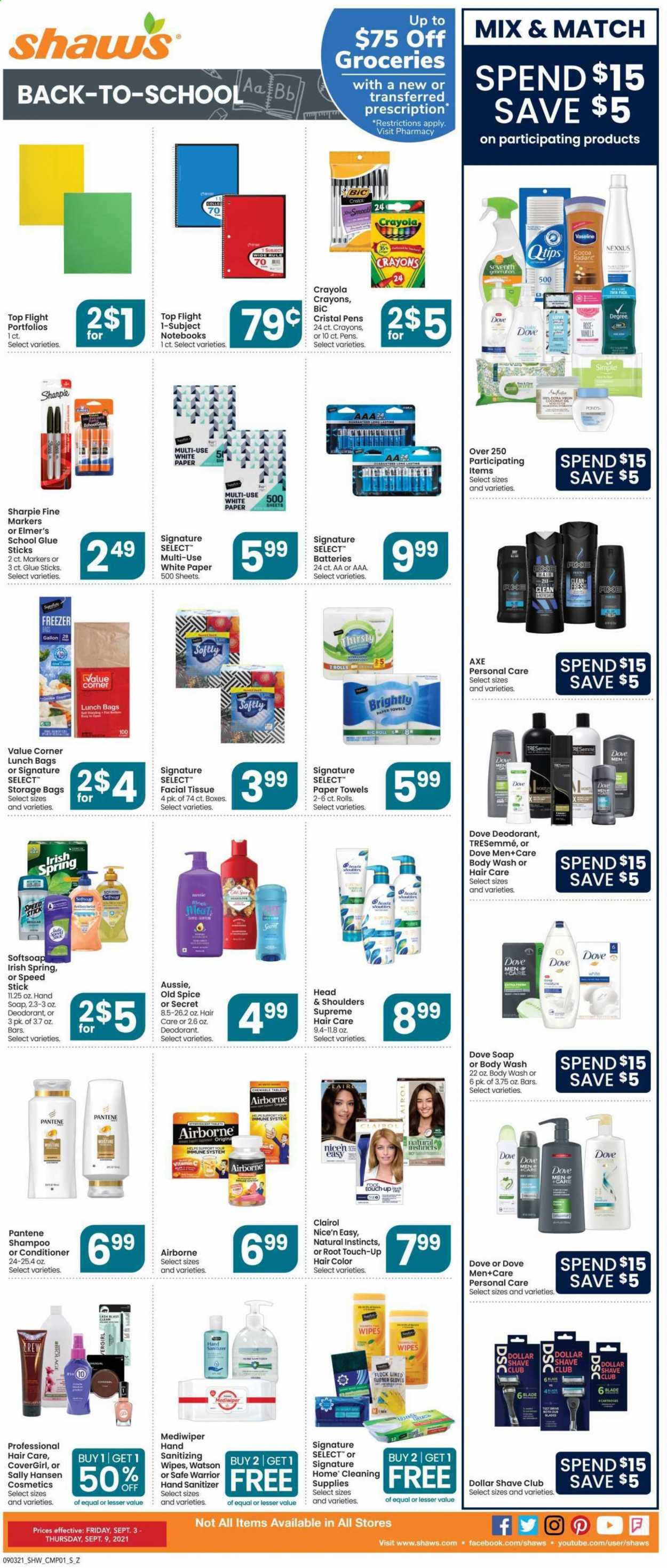Shaw’s ad - 09/03/2021 - 09/09/2021. Page 5