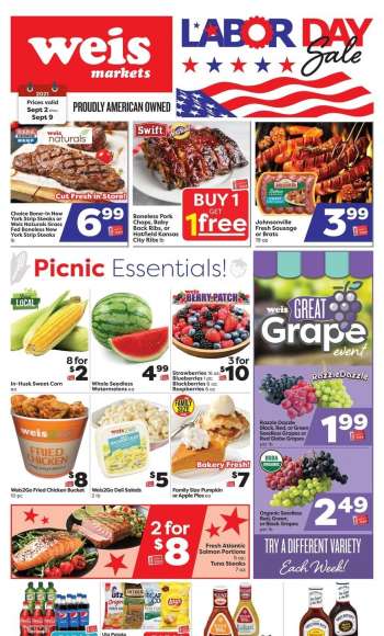 Weis Flyer - 09.02.2021 - 09.09.2021.