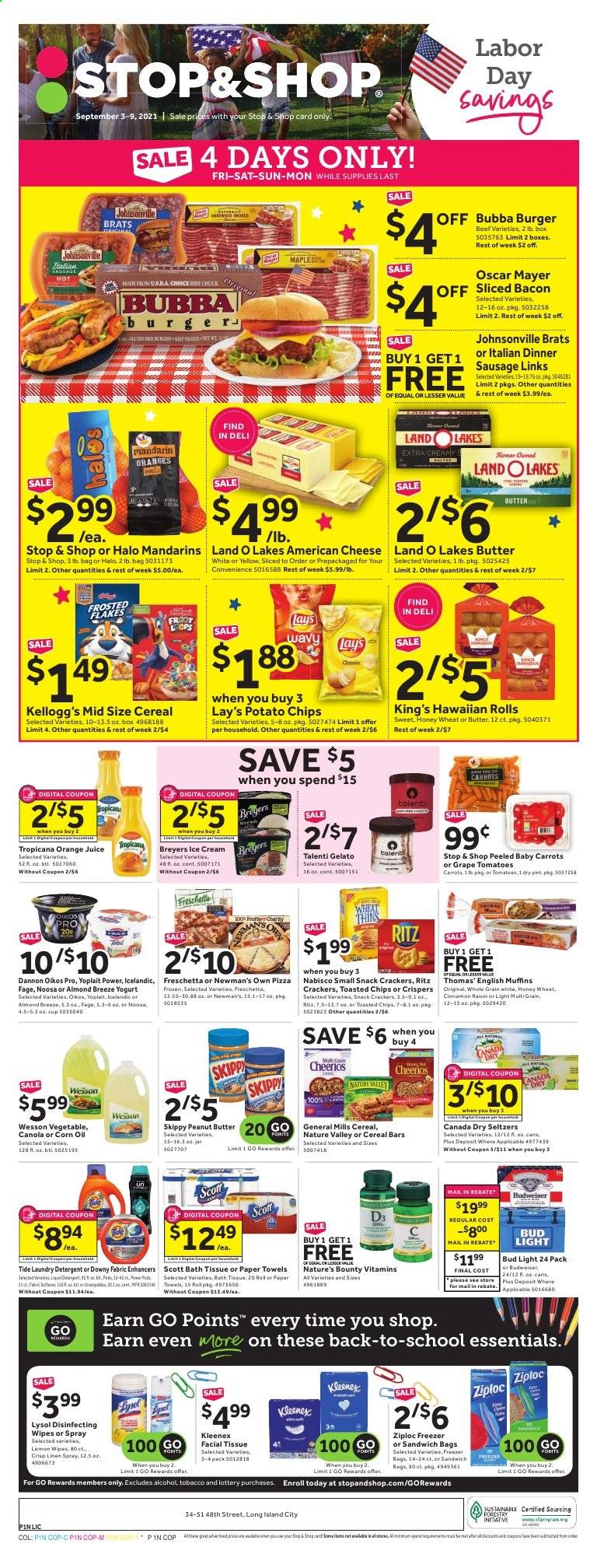 Stop & Shop ad - 09/03/2021 - 09/09/2021. Page 1