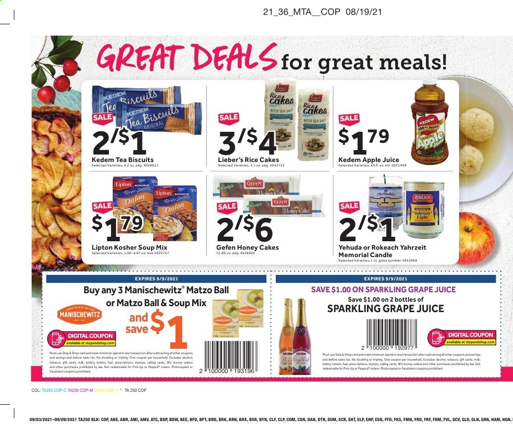 Stop & Shop ad - 09/03/2021 - 09/09/2021. Page 10