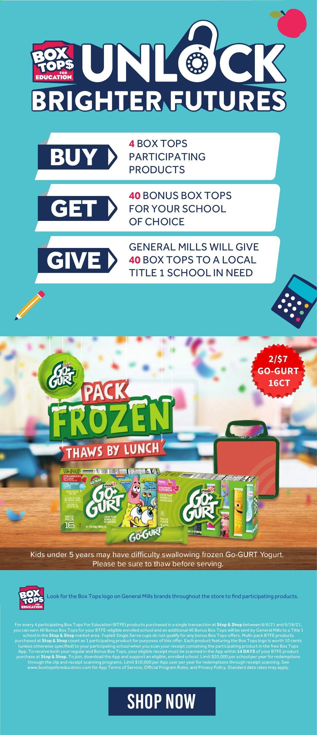 Stop & Shop ad - 09/03/2021 - 09/09/2021. Page 20