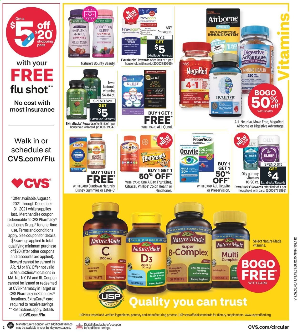 CVS Pharmacy ad - 09/05/2021 - 09/11/2021. Page 3