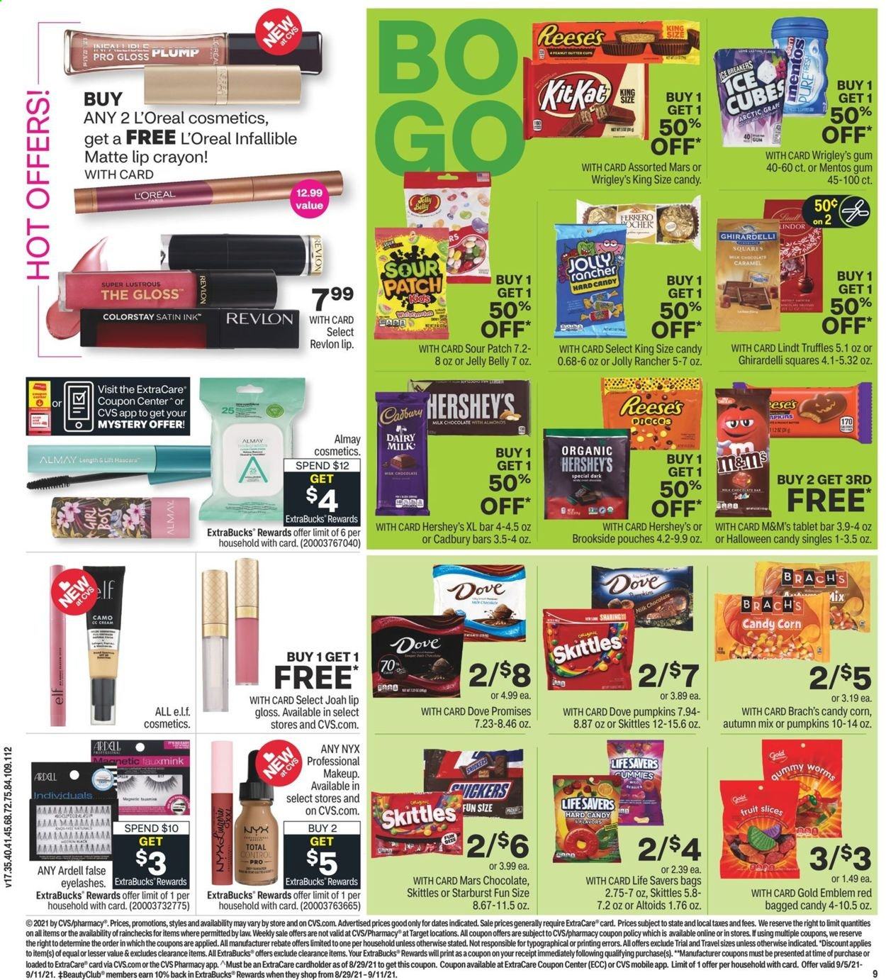 CVS Pharmacy ad - 09/05/2021 - 09/11/2021. Page 11