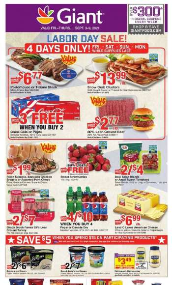 Giant Food Flyer - 09.03.2021 - 09.09.2021.